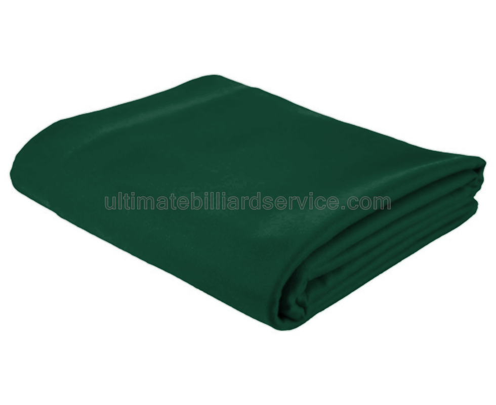 Championship Billiard Fabric Invitational with Teflon 10' Cloth - Bottle Green